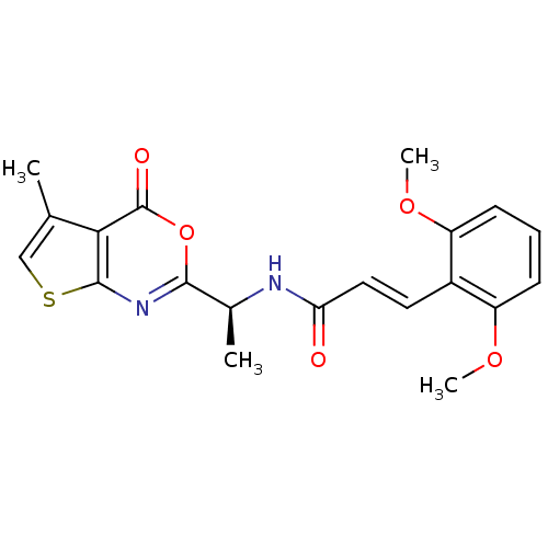 Chemical structure of BindingDB Monomer ID 50075139