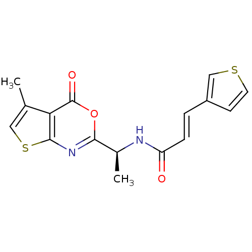 Chemical structure of BindingDB Monomer ID 50075140