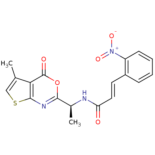 Chemical structure of BindingDB Monomer ID 50075141
