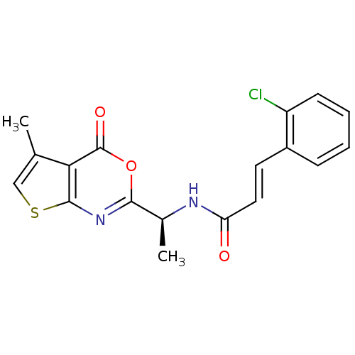 Chemical structure of BindingDB Monomer ID 50075143