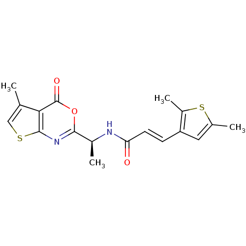 Chemical structure of BindingDB Monomer ID 50075146