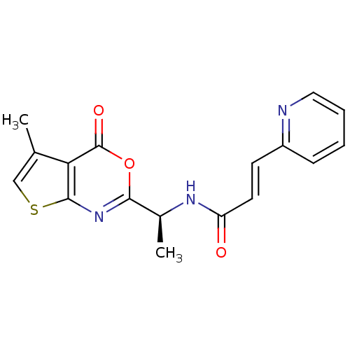 Chemical structure of BindingDB Monomer ID 50075150