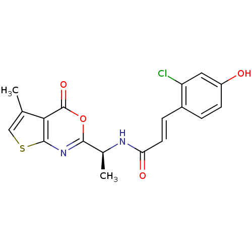 Chemical structure of BindingDB Monomer ID 50075152