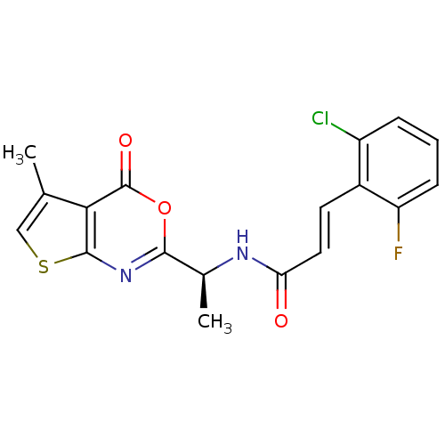 Chemical structure of BindingDB Monomer ID 50075156