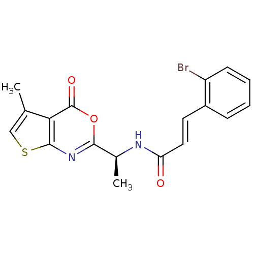 Chemical structure of BindingDB Monomer ID 50075157