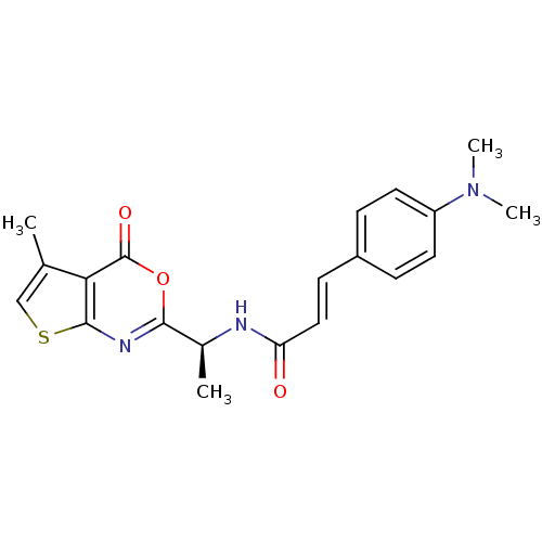 Chemical structure of BindingDB Monomer ID 50075161
