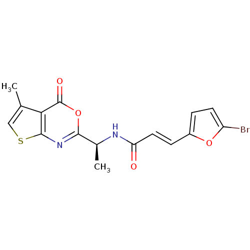 Chemical structure of BindingDB Monomer ID 50075162