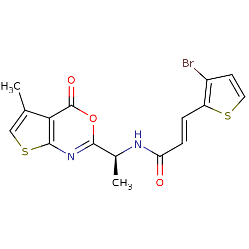 Chemical structure of BindingDB Monomer ID 50075168