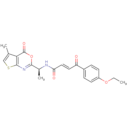 Chemical structure of BindingDB Monomer ID 50075170