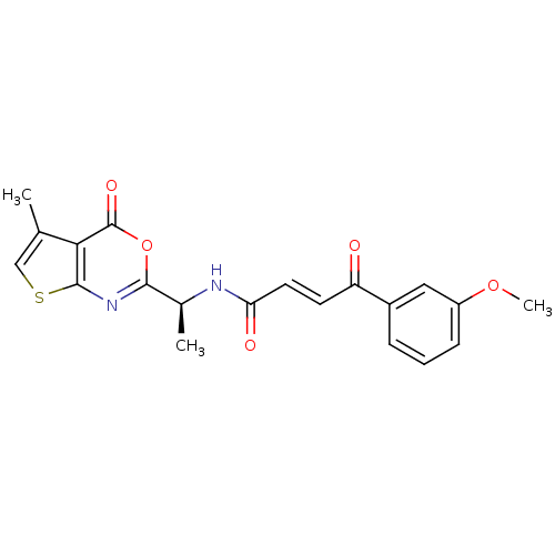 Chemical structure of BindingDB Monomer ID 50075173