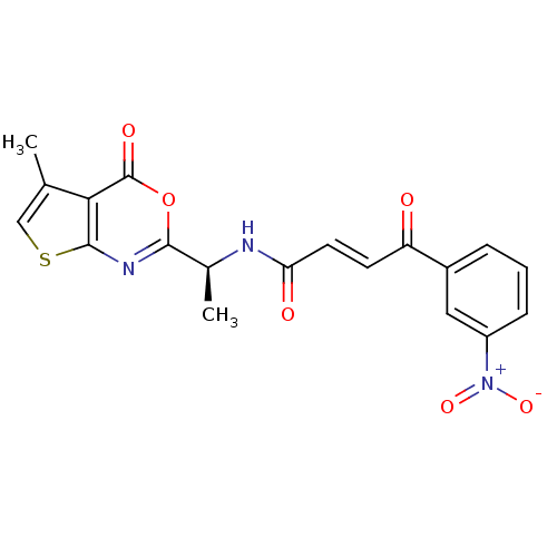 Chemical structure of BindingDB Monomer ID 50075175