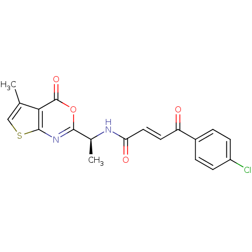 Chemical structure of BindingDB Monomer ID 50075180