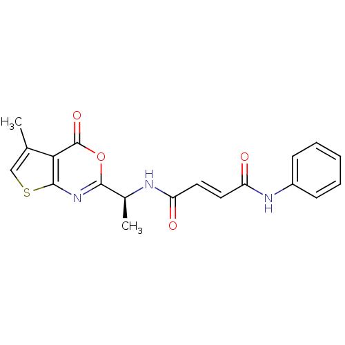 Chemical structure of BindingDB Monomer ID 50075181