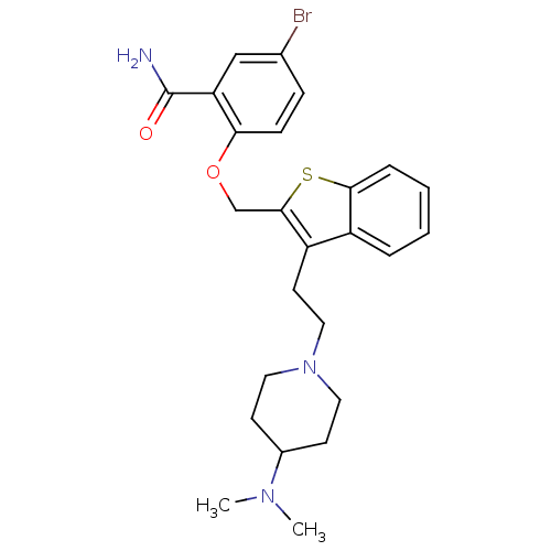 Chemical structure of BindingDB Monomer ID 50075254