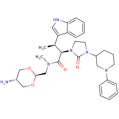Chemical structure of BindingDB Monomer ID 50075273