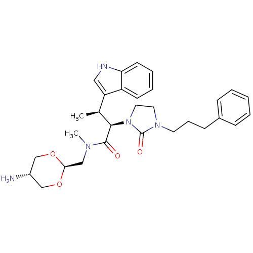 Chemical structure of BindingDB Monomer ID 50075277