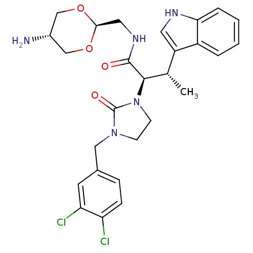 Chemical structure of BindingDB Monomer ID 50075279
