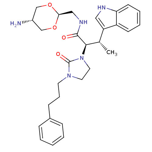 Chemical structure of BindingDB Monomer ID 50075284
