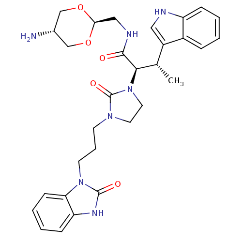 Chemical structure of BindingDB Monomer ID 50075285