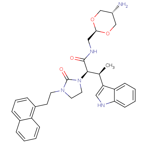 Chemical structure of BindingDB Monomer ID 50075291