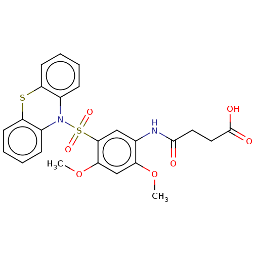 Chemical structure of BindingDB Monomer ID 50075299