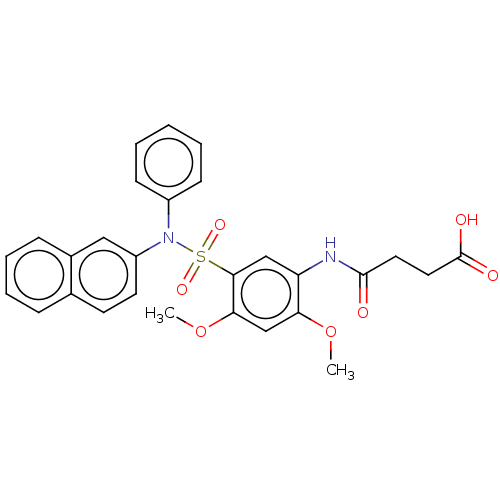 Chemical structure of BindingDB Monomer ID 50075300