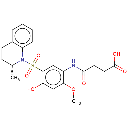 Chemical structure of BindingDB Monomer ID 50075381
