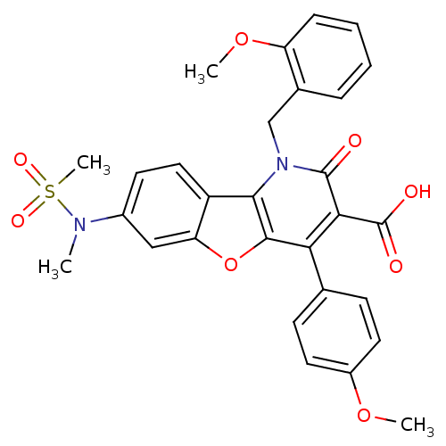 Chemical structure of BindingDB Monomer ID 50075429