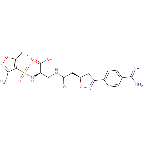 Chemical structure of BindingDB Monomer ID 50075563