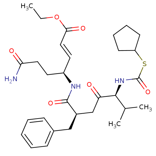 Chemical structure of BindingDB Monomer ID 50075602