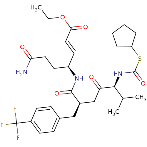 Chemical structure of BindingDB Monomer ID 50075603