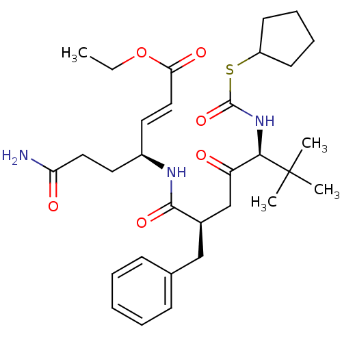Chemical structure of BindingDB Monomer ID 50075606