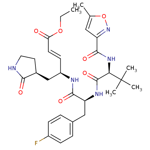 Chemical structure of BindingDB Monomer ID 50075610