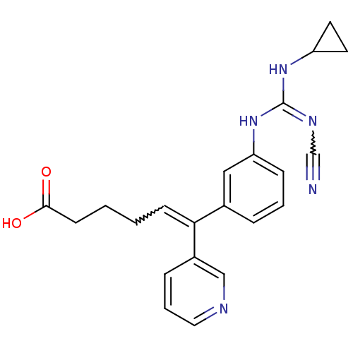 Chemical structure of BindingDB Monomer ID 50075619