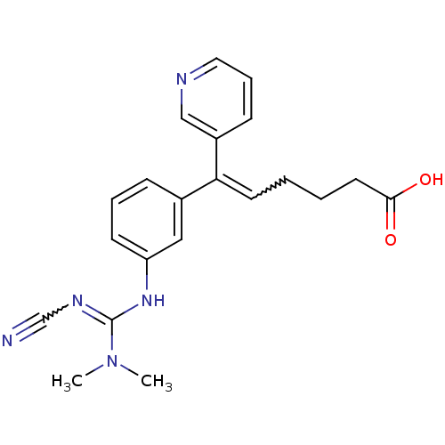 Chemical structure of BindingDB Monomer ID 50075621