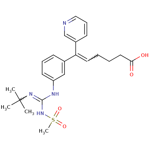 Chemical structure of BindingDB Monomer ID 50075622