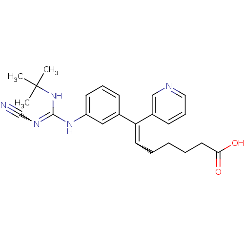 Chemical structure of BindingDB Monomer ID 50075625
