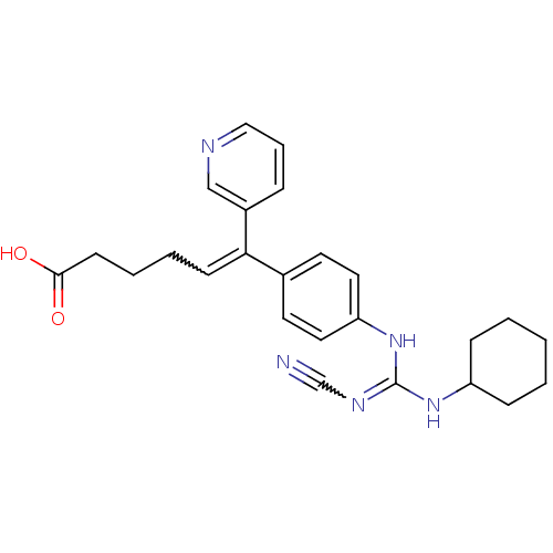 Chemical structure of BindingDB Monomer ID 50075626