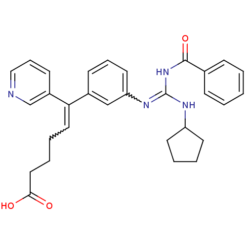 Chemical structure of BindingDB Monomer ID 50075636