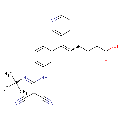 Chemical structure of BindingDB Monomer ID 50075643
