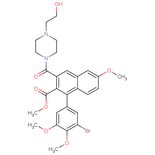 Chemical structure of BindingDB Monomer ID 50075686