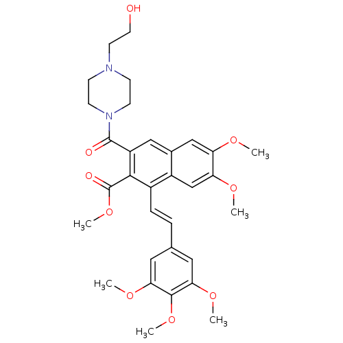 Chemical structure of BindingDB Monomer ID 50075690