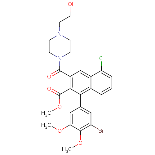Chemical structure of BindingDB Monomer ID 50075691