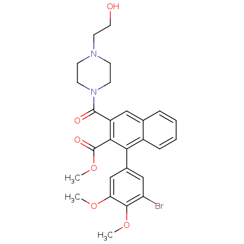 Chemical structure of BindingDB Monomer ID 50075693