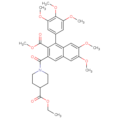 Chemical structure of BindingDB Monomer ID 50075704