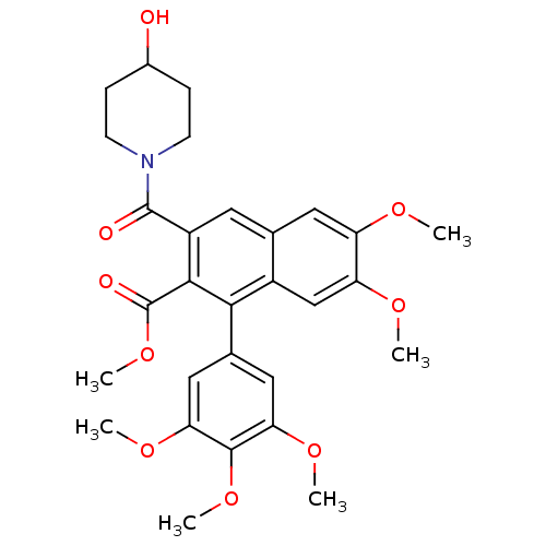 Chemical structure of BindingDB Monomer ID 50075708