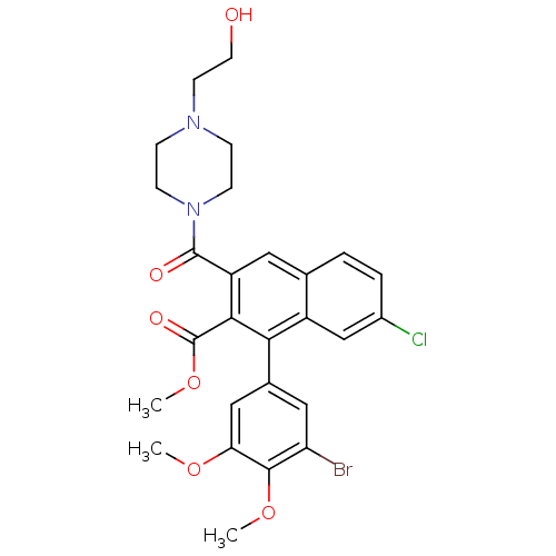 Chemical structure of BindingDB Monomer ID 50075713