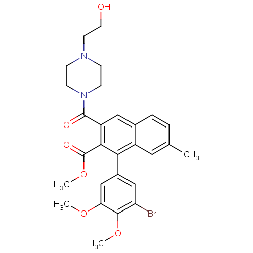Chemical structure of BindingDB Monomer ID 50075716