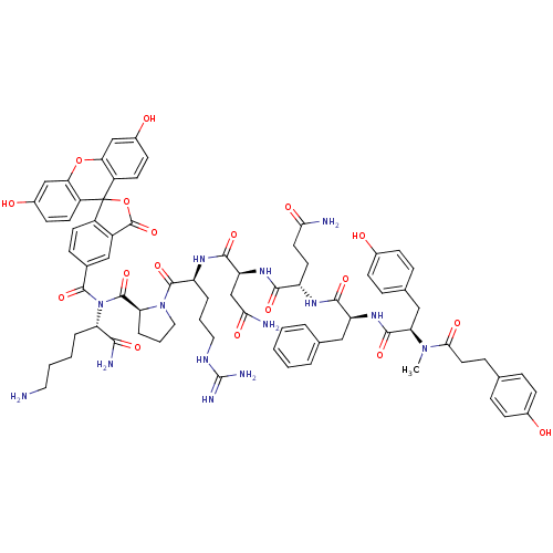 Chemical structure of BindingDB Monomer ID 50075722