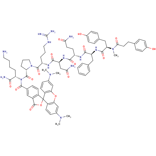 Chemical structure of BindingDB Monomer ID 50075724